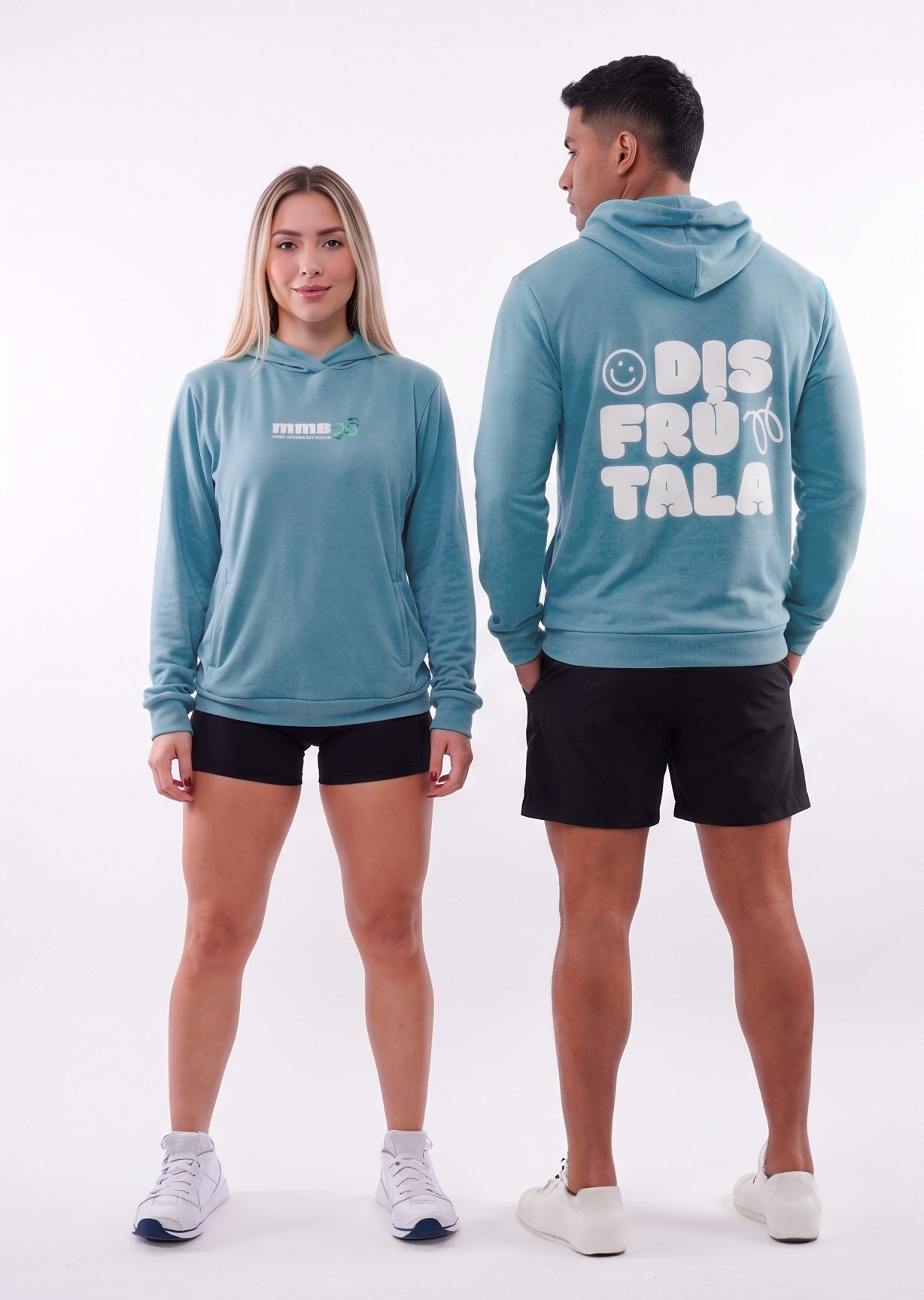 Hoodie Azul 25 años